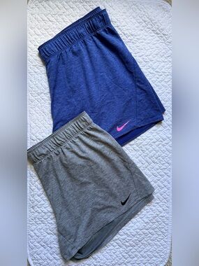 BUNDLE, Nike Dry Fit 2X shorts - Blue & Gray